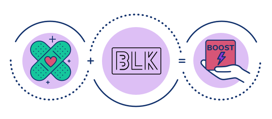 BLK Covid logo